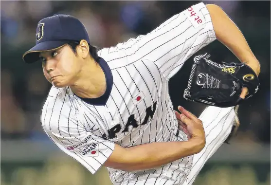  ?? | SHIZUO KAMBAYASHI/ AP ?? Two- way Japanese star Shohei Ohtani chose the Angels over the Cubs and five other teams. His agent said Ohtani “felt a true bond with the Angels.’’