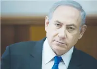  ?? (Oded Balilty/Reuters) ?? PRIME MINISTER Benjamin Netanyahu will soon be indicted, says Zionist Union MK Mickey Rosenthal.