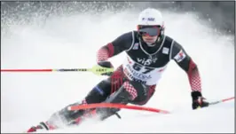  ??  ?? veseli se početku skijaške sezone i slalomskoj utrci u Leviju gdje već neko vrijeme trenira Igor Kralj/PIXSELL