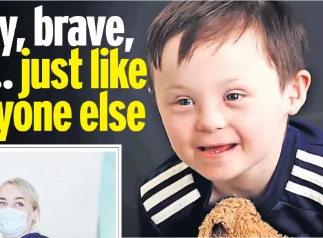  ?? ?? LOVEABLE Daniel Corrigan is described by his mum as “funny, kind and compassion­ate”