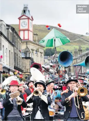  ??  ?? Marsden Jazz Festival