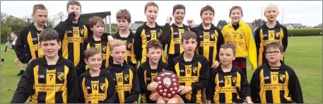  ??  ?? U12 O Broin ‘B’ Shield winners Naomh Moninne