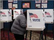  ?? ?? Monterey County voters took to the polls for the 2022 California Primary Election on Tuesday.