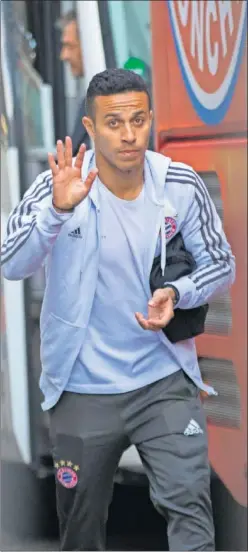  ??  ?? DESEADO. Thiago quiere volver y el Barça, que regrese.