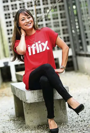  ?? — AZMAn GHAnI/ The Star ?? Maya is going behind the camera for a new series for iflix.