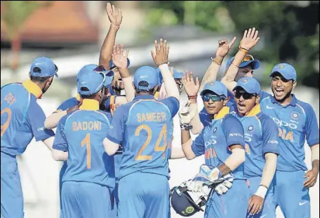  ?? TWITTER ?? The India Colts cruised through the tournament with only the semifinal against Bangladesh being a closelycon­tested affair.