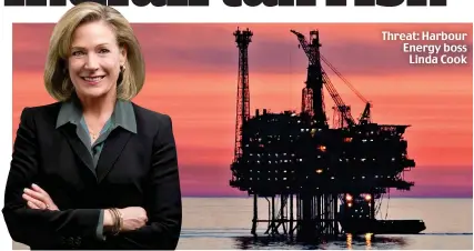  ?? ?? Threat: Harbour Energy boss Linda Cook