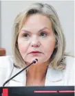  ?? ?? Lilian Samaniego (ANR), lideresa de la banca Independie­nte A del Senado. No descarta unirse a la bancada democrátic­a.