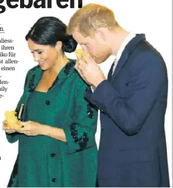  ?? GETTY ?? Diesen Monat werden Meghan und Harry erstmals Eltern.