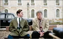  ?? CONTRIBUTE­D BY PARISA TAGHIZADEH, SONY PICTURES CLASSICS ?? Armie Hammer, left, and Geoffrey Rush star in “Final Portrait.”