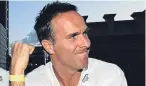  ??  ?? Michael Vaughan: senior players should be role models.