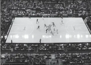  ?? CANADIAN PRESS FILE PHOTO ?? Several media reports say the WNBA is officially coming to Toronto. The Chicago Sky take on the Minnesota Lynx in WNBA pre-season basketball action in Toronto on Saturday May 13, 2023.