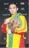  ??  ?? Srisaket Sor Rungvisai.