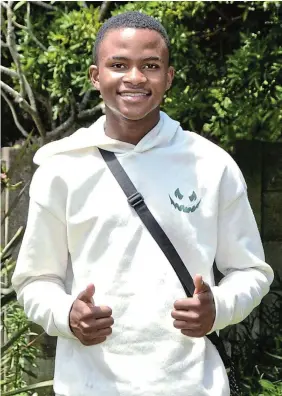  ?? Picture: MARK CARRELS ?? OFF TO DENMARK: Emihle Ngontsi’s football career has taken off following his selection to a developmen­t team that will participat­e in Denmark’s Dana Cup in July.