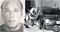  ?? TORONTO POLICE, FRANK LENNON/TORONTO STAR FILE PHOTOS ?? GTA mobster Paul Volpe was found dead in the trunk of his wife’s BMW at the then-named Toronto Internatio­nal Airport.