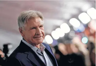  ?? MARIO ANZUONI • REUTERS ?? Cast member Harrison Ford poses at the premiere of The Call of the Wild in Los Angeles, California, U.S., February 13.