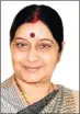  ??  ?? India’s Minister of External Affairs, Sushma Swaraj.