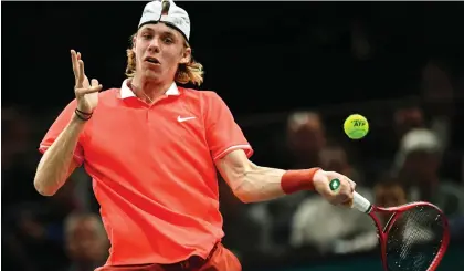  ??  ?? Canada’s Denis Shapovalov had three semifinal appearance­s on the season.