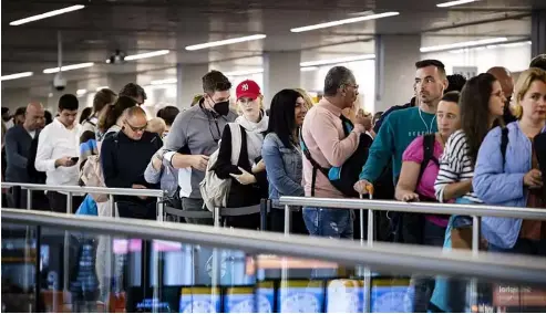  ?? ?? Schiphol Airport has imposed a passenger cap for September and October after a horror summer of queues.