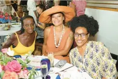  ?? ARTURO HOLMES/GETTY ?? Guests attend a luncheon at the Martha’s Vineyard African American Film Festival in August.