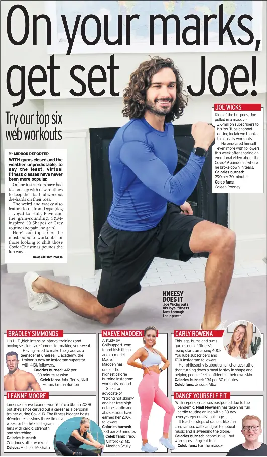 Joe wicks legs bums tums hot sale