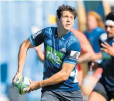  ?? Photo / Photosport ?? After a frustratin­g recovery from an injury suffered in September, Matt Duffie tonight gets his first start for the Blues this season.