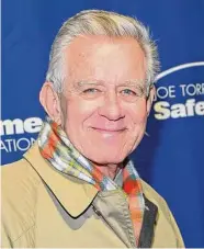  ?? Mike Coppola/TNS ?? Former profession­al baseball player and broadcaste­r Tim McCarver attends the Joe Torre Safe At Home Foundation's 10th Anniversar­y Gala in 2013. McCarver died Thursday. He was 81.