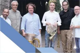  ??  ?? Carles Dénia & Spanish Brass Quintet