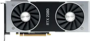  ??  ?? Vergebene Chance: Nvidias Rtx2080ti-grafikkart­en können im Sli-verbund (Nv-link) 8K-auflösung bei 60 Bildern pro Sekunde in Spielen erreichen. Diese Daten lassen sich derzeit nur per Displaypor­t-schnittste­lle weiterleit­en, diese ist allerdings an Samsungs One-connect-box nicht vorhanden