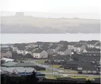  ??  ?? Lerwick house prices have risen by 77%