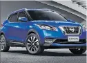  ??  ?? El Nissan Kicks lleva su estilo al límite con su diseño de techo flotante e interiores premium diseñados exclusivam­ente para la comodidad de los usuarios.