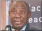  ??  ?? DEPUTY PRESIDENT CYRIL RAMAPHOSA