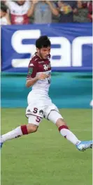  ?? RAFAEL PACHECO ?? El chamaco aprovechó los minutos.