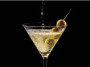  ?? ?? Shaken, not stirred: 2024 is the year of the martini – again