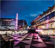  ?? FOTO: SACHARIAS KÄLLDÉN ?? ÖPPNAS.
Delar av Kulturhuse­t vid Sergels torg släpper nu åter in besökare.