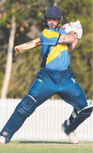  ?? Picture: STEVE HOLLAND ?? Dolphins batsman Liam Hope-Shackley has been hungry for runs.