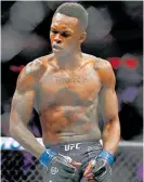  ?? Photo / Noah K. Murray ?? Israel Adesanya says he’s better than Anderson Silva.