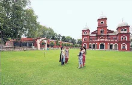  ?? PARDEEP PANDIT/HT ?? The close ties of the Kapurthala royalty with France is reflected in the architectu­re. Evening classes in photograph­y and shorthand were started in 1935.