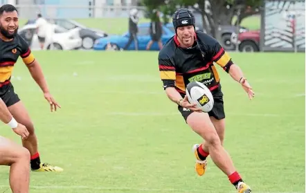  ?? PHOTO: SANDRA MCGILL ?? Shane Hedges in action against Marist St Pat’s last month.