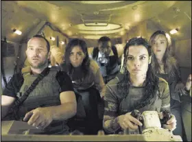  ?? Peter Kramer NBC ?? “Blindspot,” starring Sullivan Stapleton, left, and Jaimie Alexander, right, returns for its third season Friday on NBC.