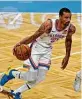  ?? Kathy Willens / Associated Press ?? Thunder guard George Hill is on his sixth team since the Spurs traded him to the Pacers in 2011.