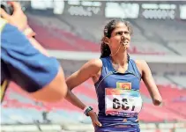  ?? ?? Amara Indumathi aiming to end her career on a high (File pic)