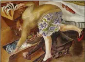  ??  ?? „ At the Chest of Drawers by Stanley Spencer.