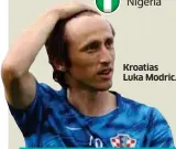  ??  ?? Kroatias Luka Modric.