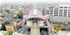  ??  ?? The LRT-2 East Extension is expected to make travel to and from areas east of Metro Manila faster and cheaper.