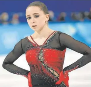  ?? // EFE ?? La patinadora rusa Kamila Valieva, en los Juegos de Invierno 2022