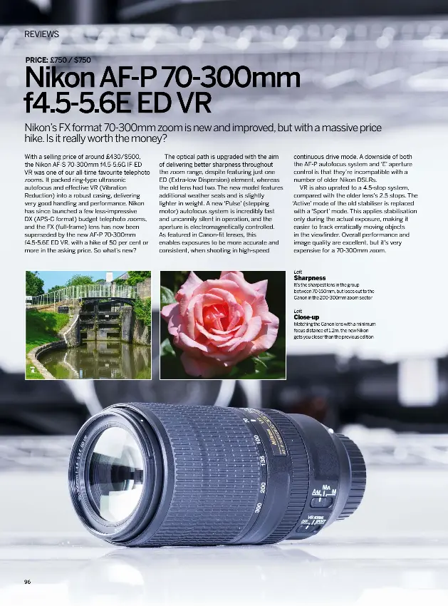 NIKON AFP 70300MM F4.55.6E ED VR PressReader