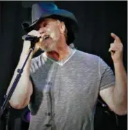  ?? DIGITAL FIRST MEDIA FILE PHOTO ?? Trace Adkins performs at Citadel Country Spirit USA music festival.