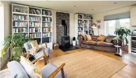  ?? ?? PRICE £485,000
AGENT Rettie
This fourbedroo­m house has sweeping views and a cosy log burner