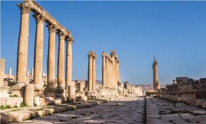  ?? Photograph: Alamy Stock Photo ?? Roman ruins in Jerash, Jordan.